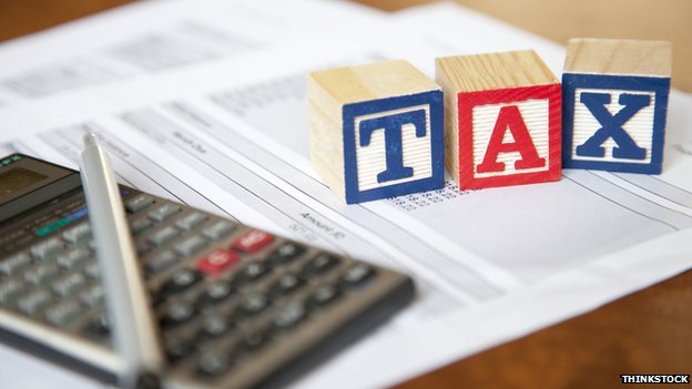 calculator and taxes financial advice