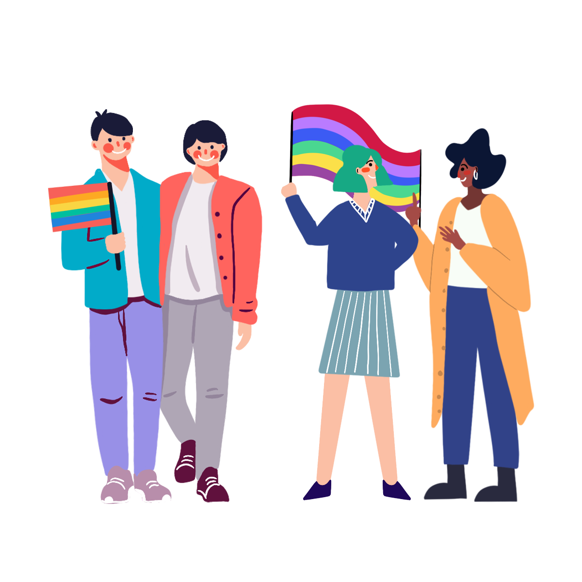 Gay people can live a normal life in Japan, despite the challenges.